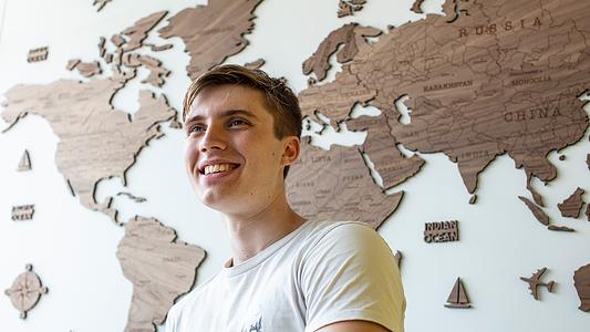 Oliver Goodwin, 3rd year BSc (Hons) Politics with International Relations student