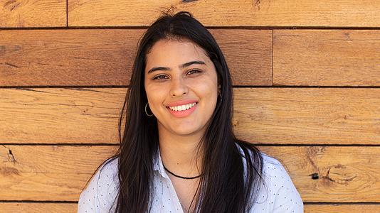 Laura Neal, BSc (Hons) Criminology and Criminal Justice. Laura is an international student who enrolled at Plymouth through clearing.