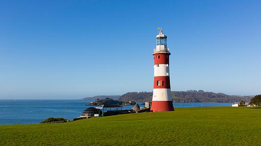 Smeaton's Tower on Plymouth Hoe
